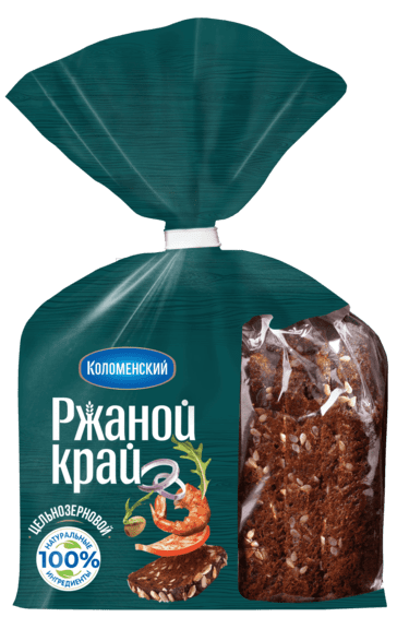 Хлеб «Ржаной край» цельнозерновой, 300 г